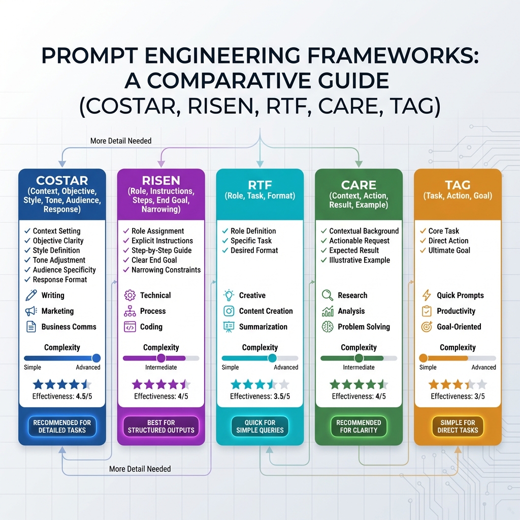 Prompt Frameworks Compared: Which One Should You Use? (COSTAR vs RISEN ...